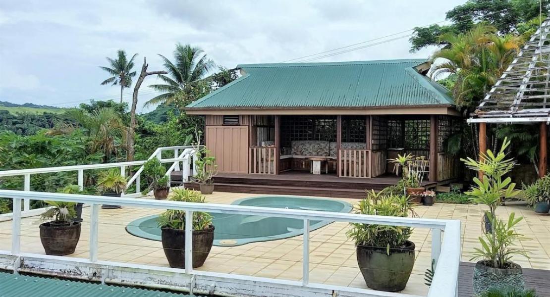 Oneva house, Savusavu, Vanua Levu, Fiji Islands